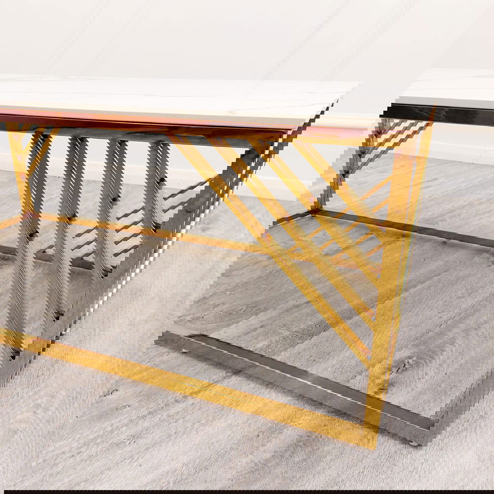 Azure Gold Coffee Table