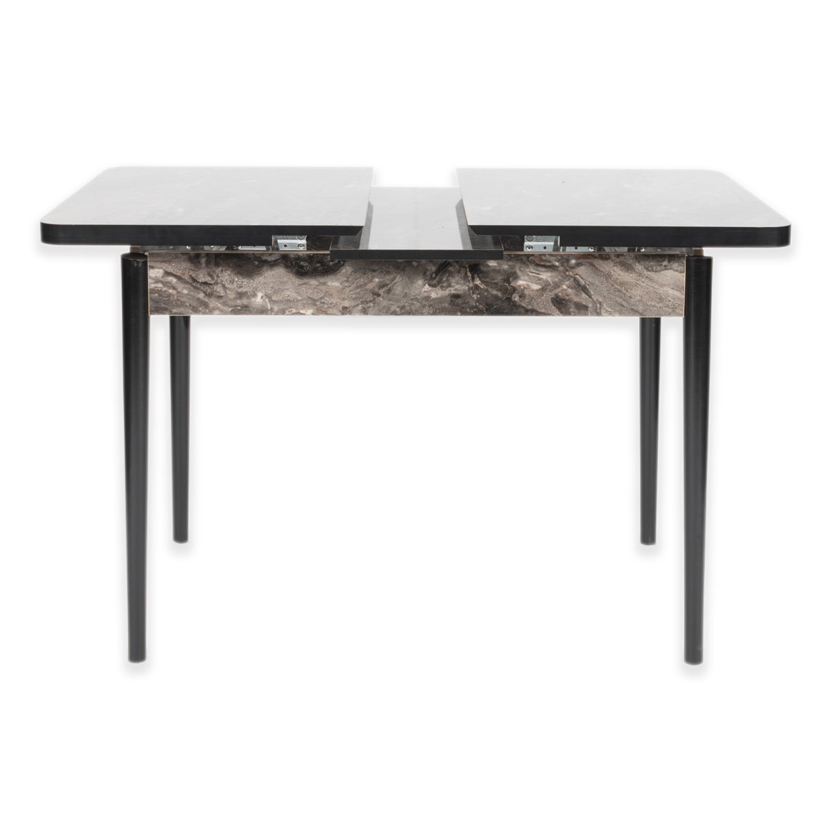 Mini Extendable Cosmos Dining Table With Four Chairs