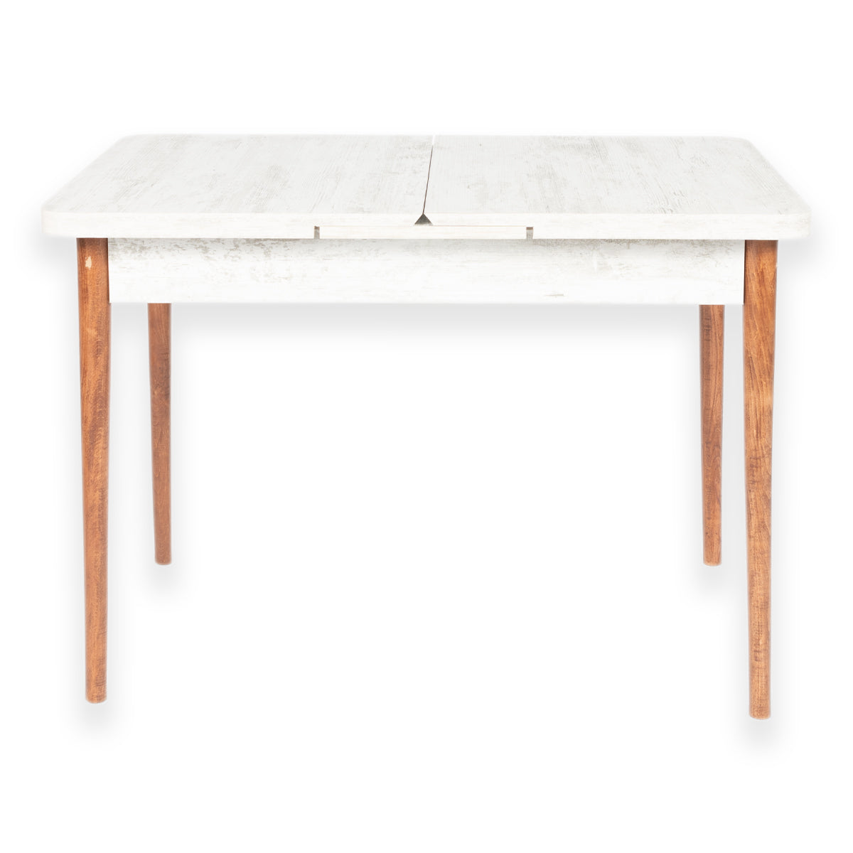 Mini Extendable Kristal Dining Table With Four Chairs