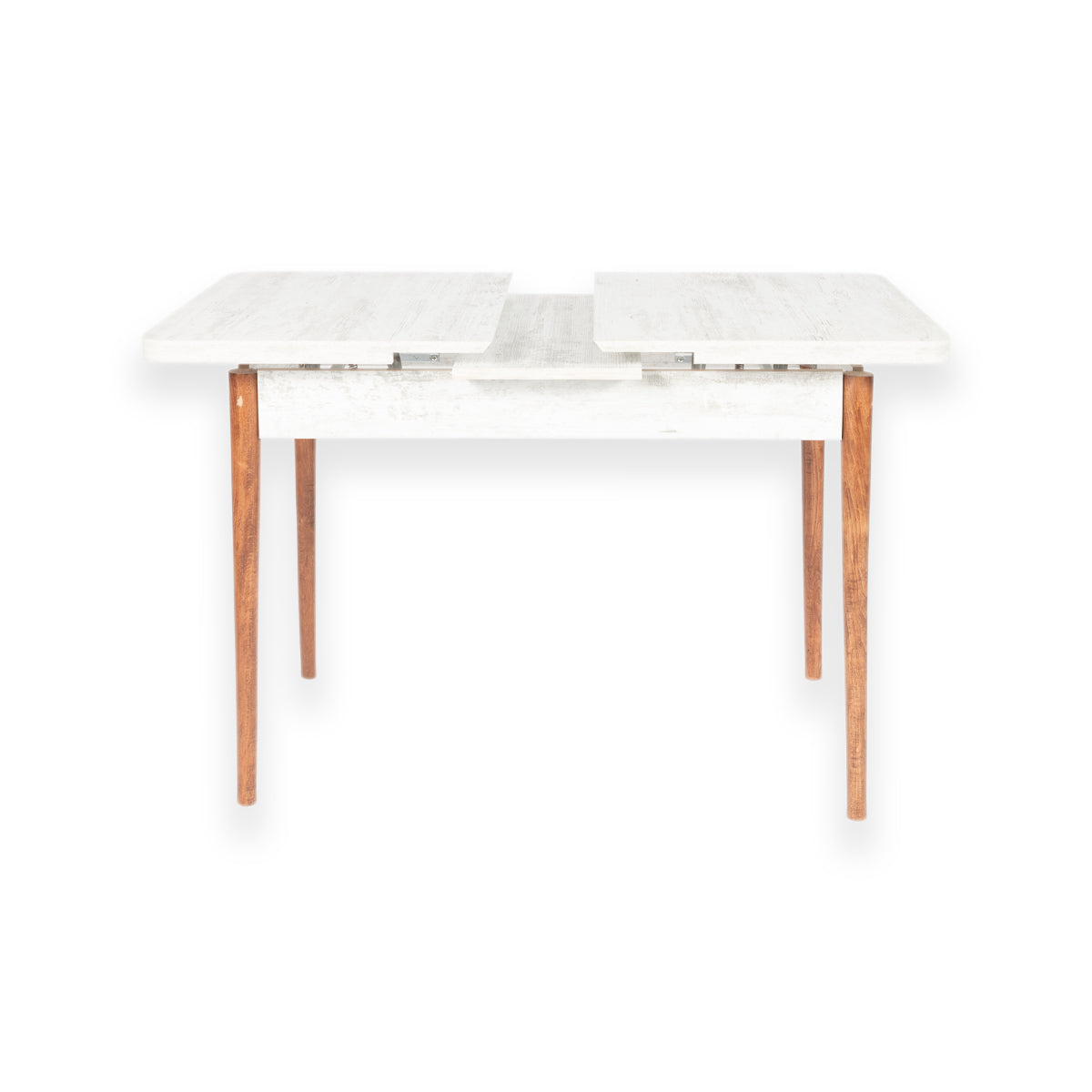 Mini Extendable Kristal Dining Table With Four Chairs