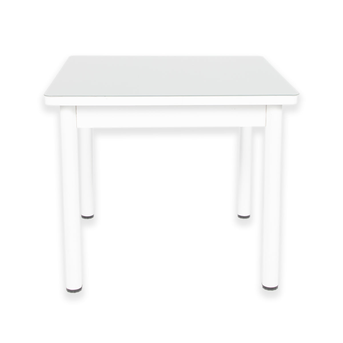 Grey Square Dining Table with 4 Chairs