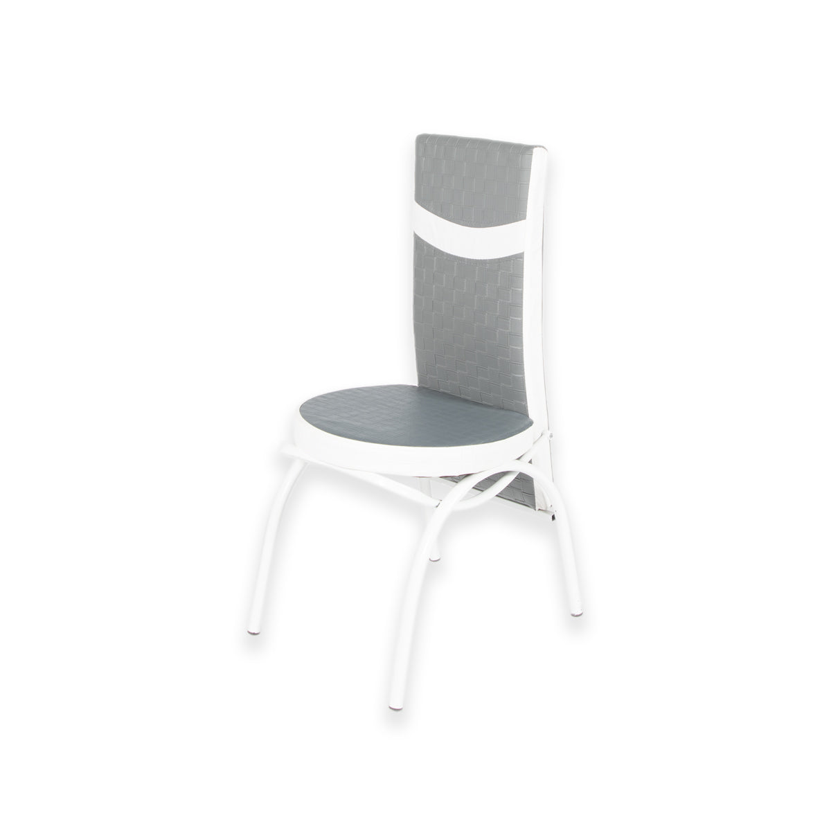 Grey Square Dining Table with 4 Chairs