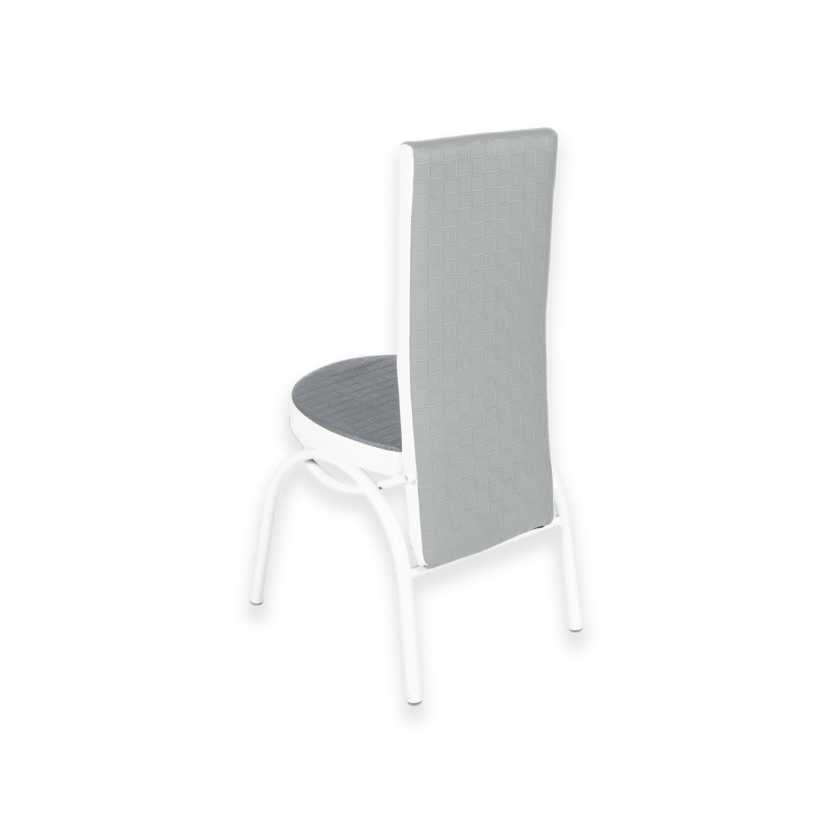 Grey Square Dining Table with 4 Chairs