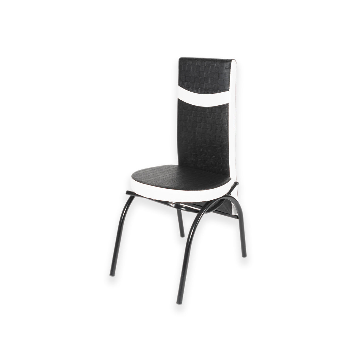 Black Square Dining Table with 4 Chairs
