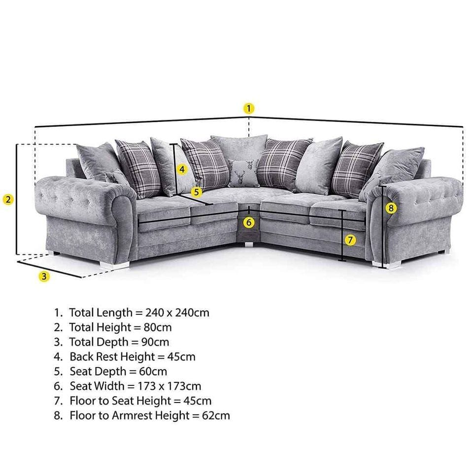 VERONA 3+2/CORNER SOFA