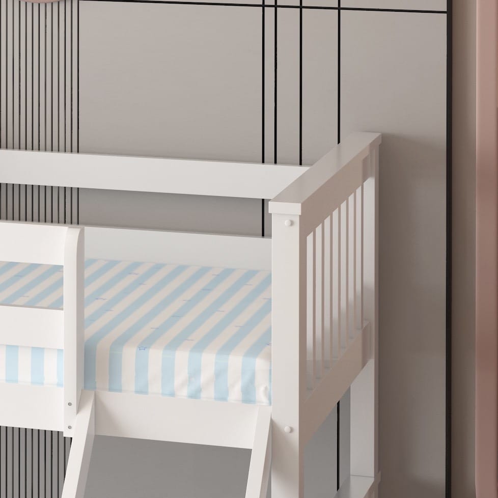 TRIO WOODEN BUNK BED