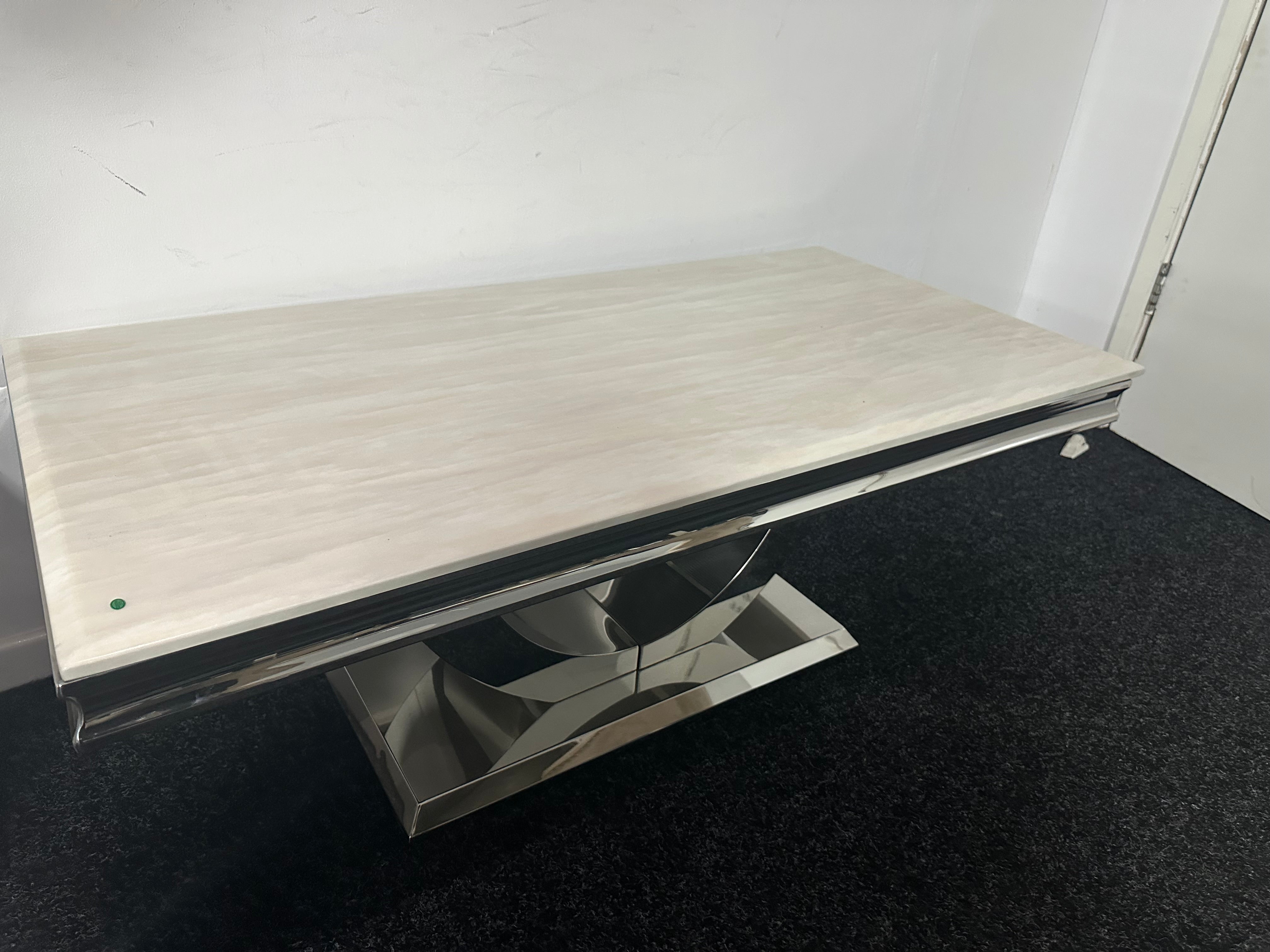 Arial Cream Coffee Table