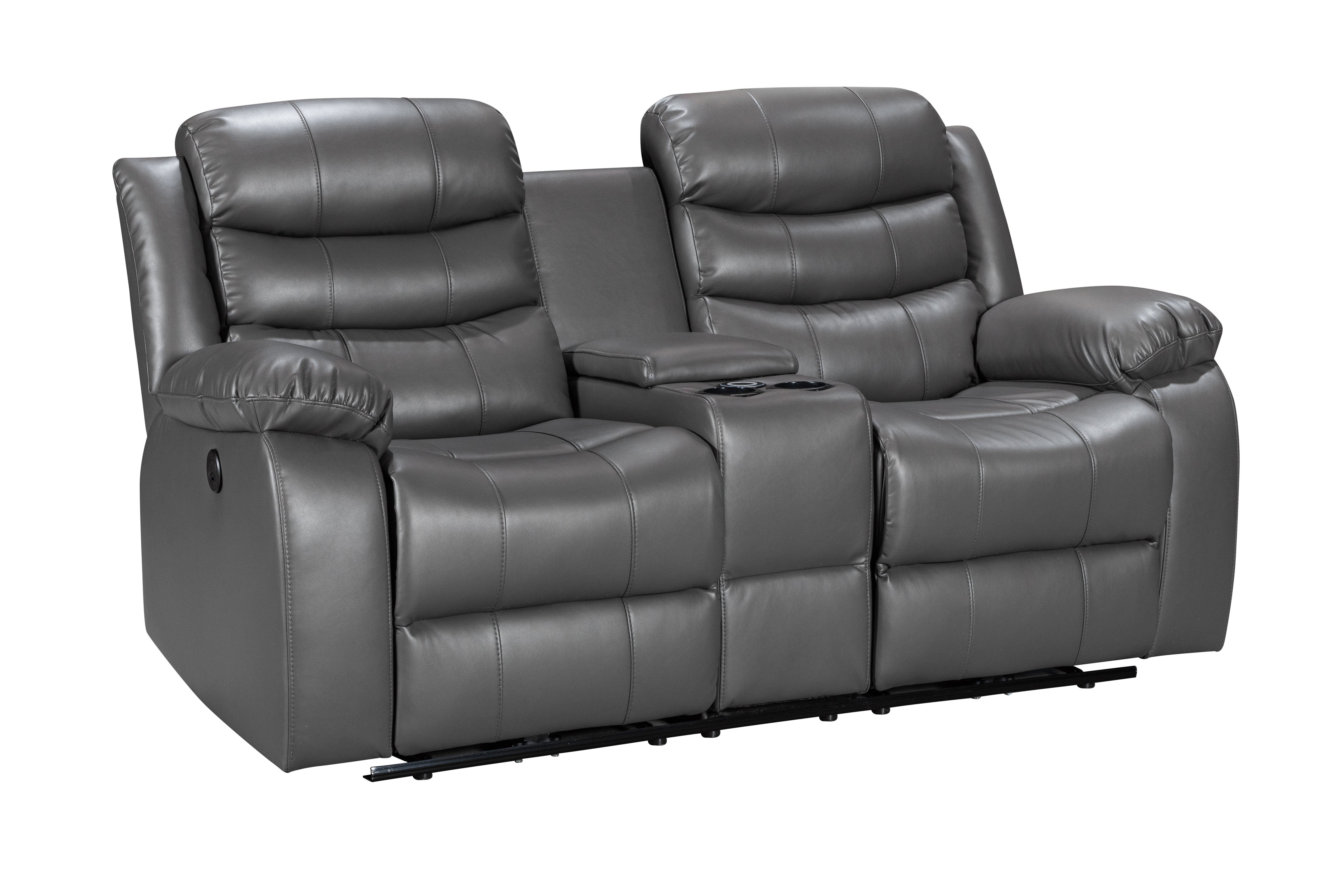 Roma Leather Recliner Sofa