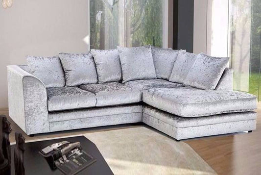 Dylan Crushed Velvet Corner Sofa