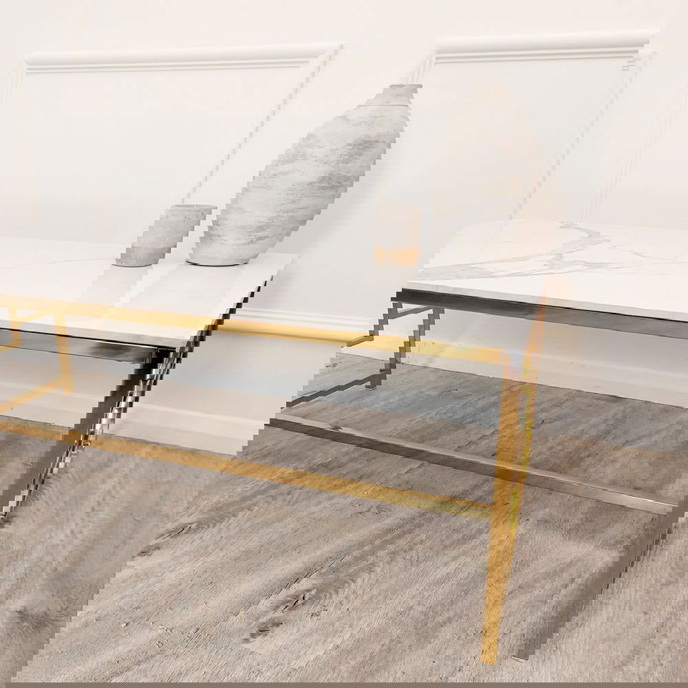 Geo Gold Coffee Table