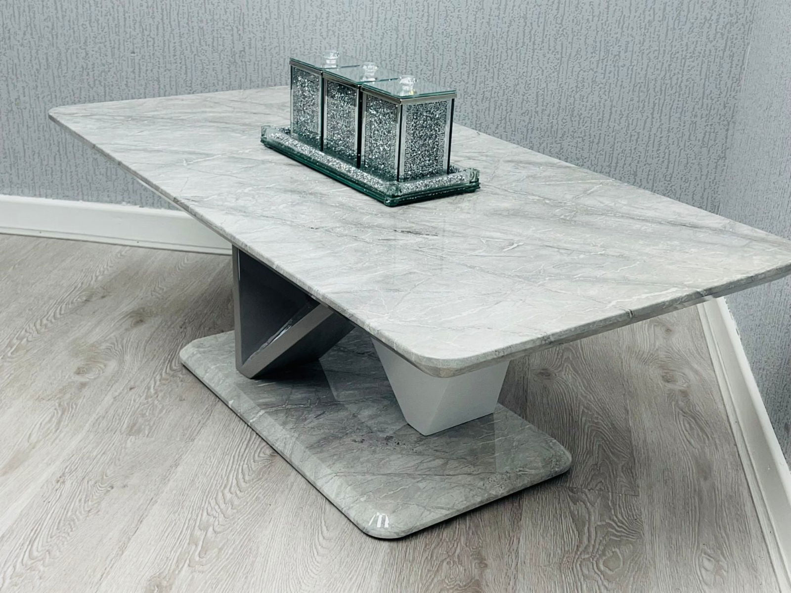 Georgia Coffee Table – Marble Effect