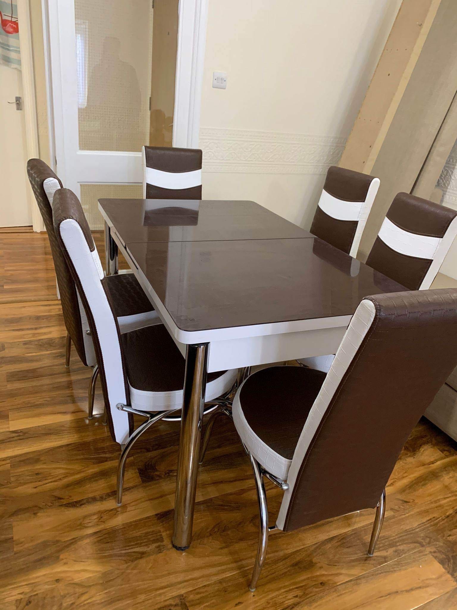 TURKISH DINING TABLE WITH 6 CHAIRS