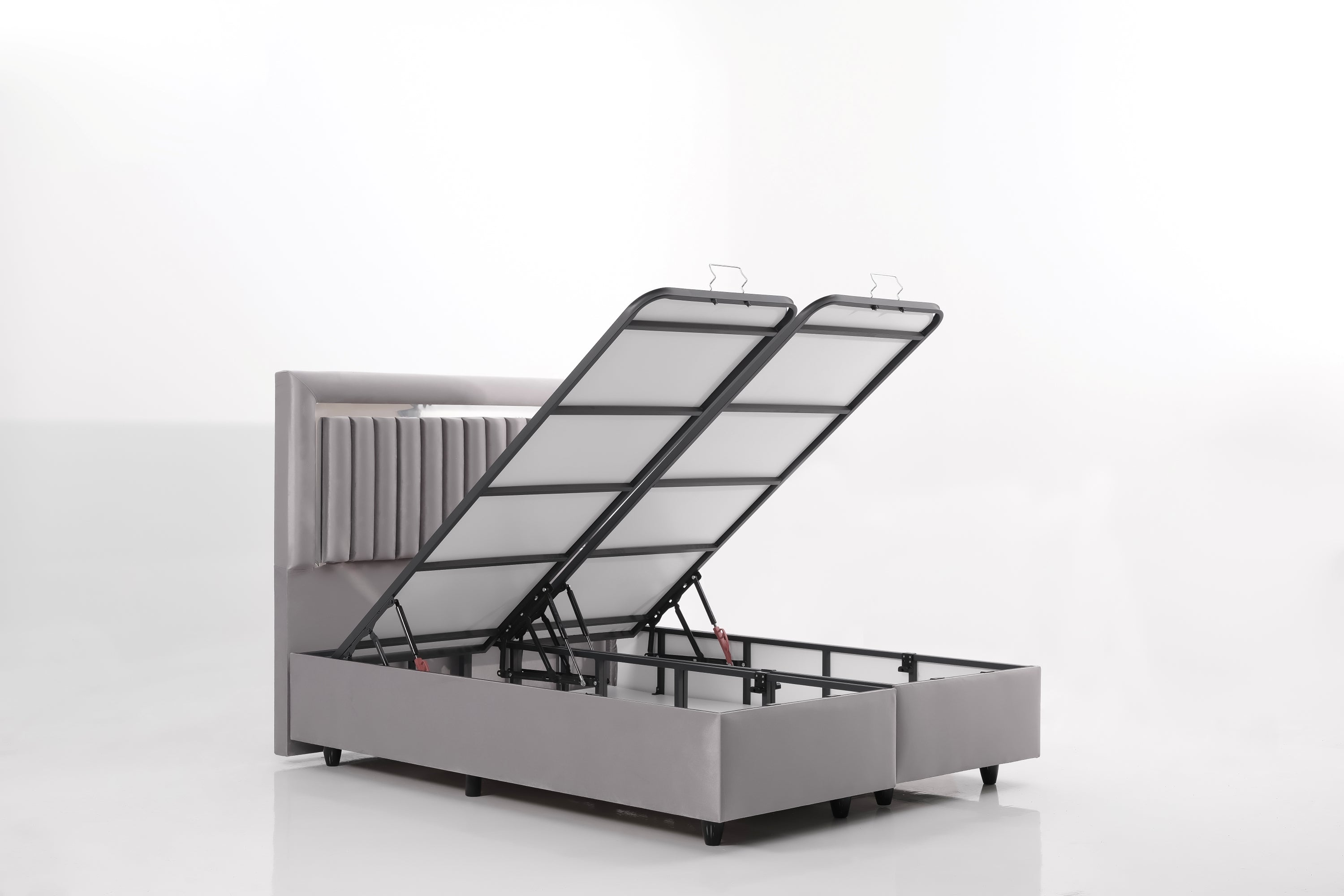 Liner Grey Double Bed