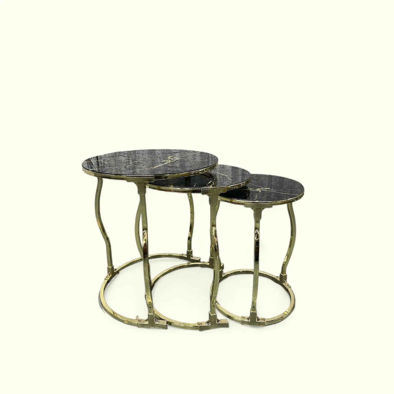 Duru Sliver Coffee Table Set of Three