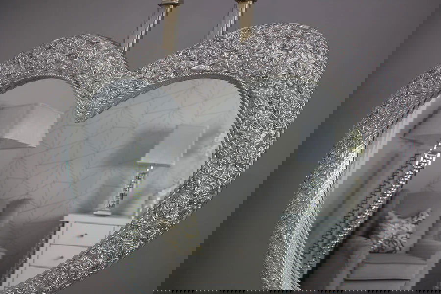 Rosa Heart mirror