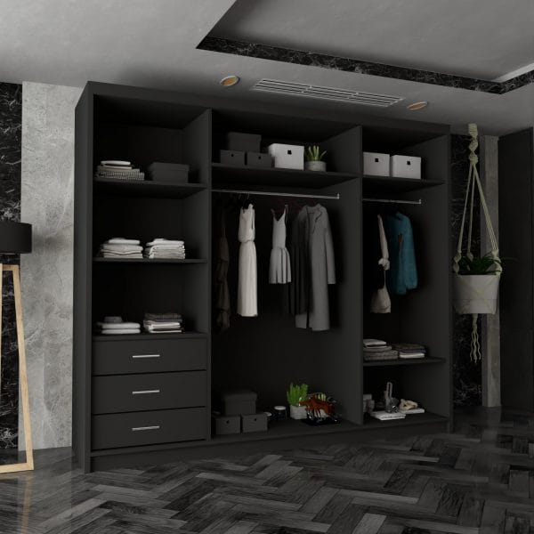 ROYAL 250CM WARDROBE