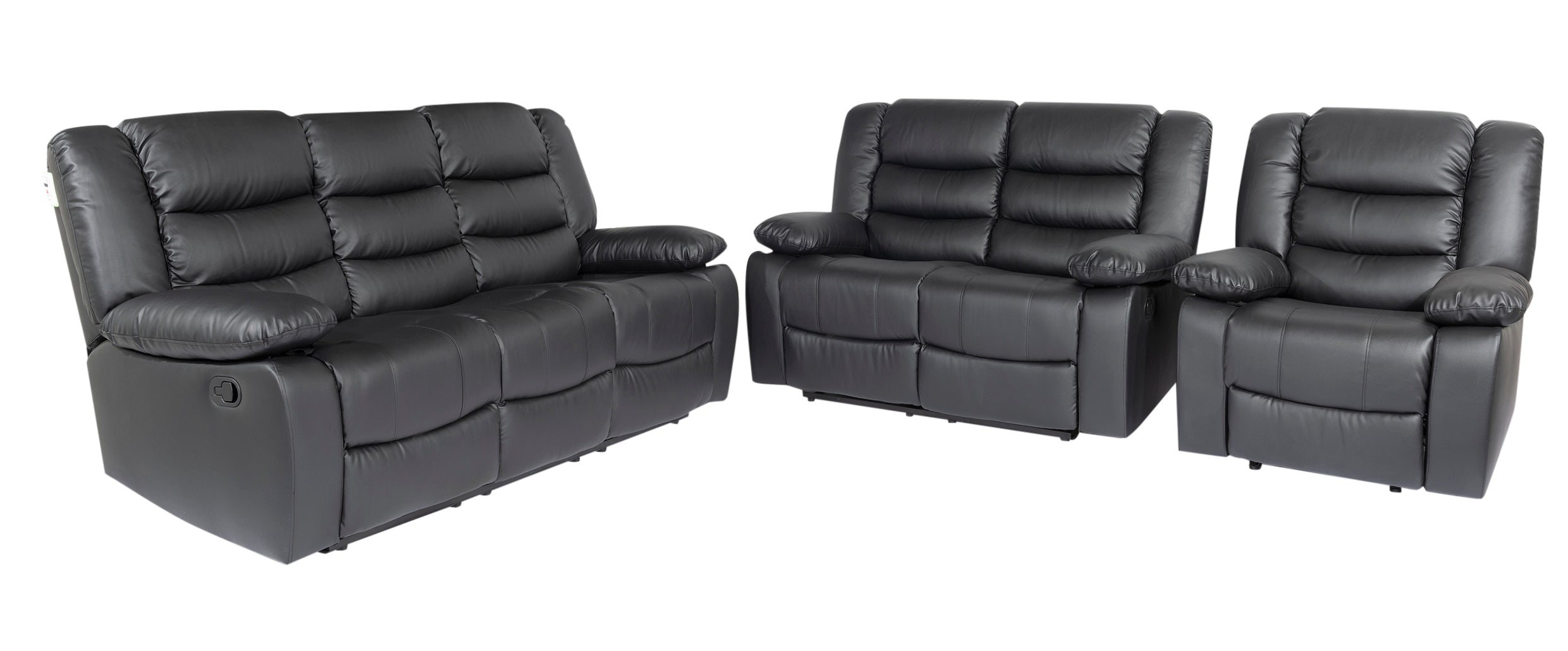 Roma Leather Recliner Sofa