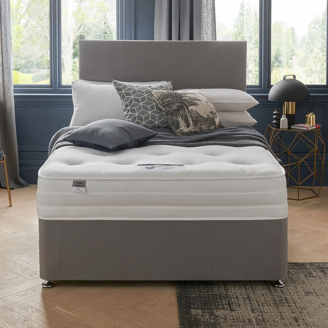 Divan Bed with Super Orthopaedic Mattress and Headboard