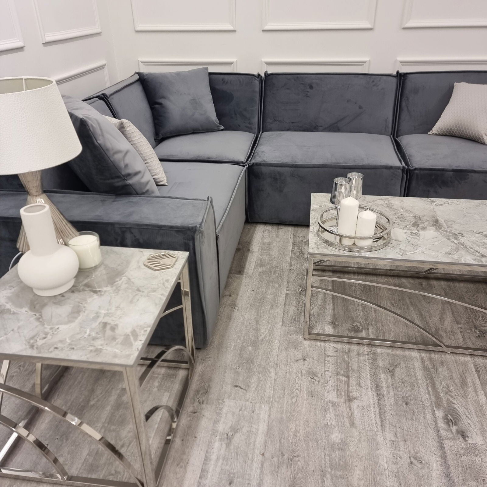 Stella Chrome Coffee Table