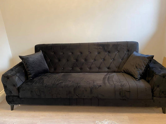 Turkish 3 Seater Sofa Bed With Storage