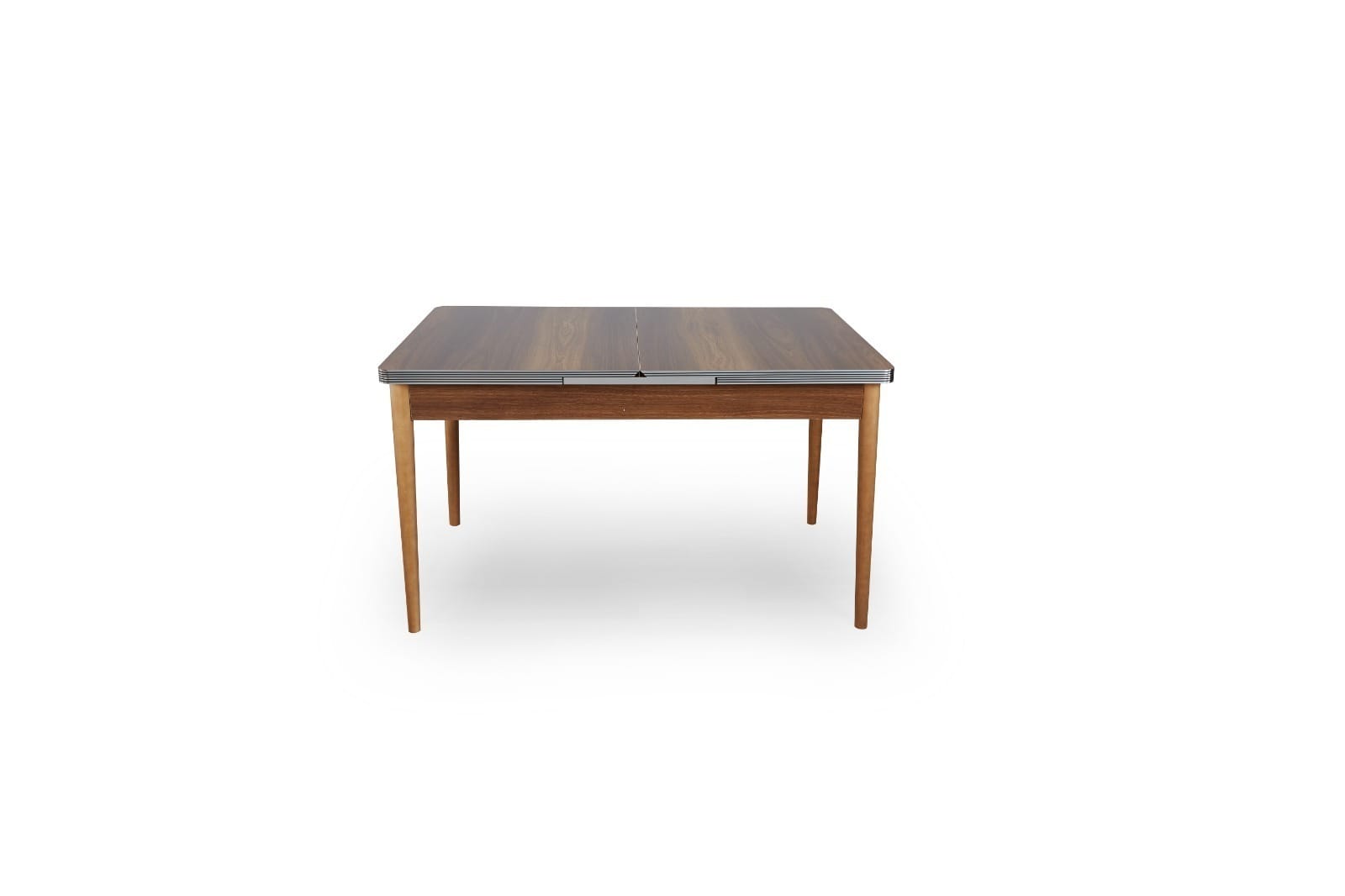 WOODEN DINING TABLE WITH 6 (Brown)
