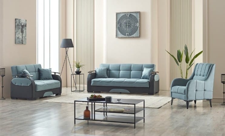 LINCOLN 3/2/1 SOFA BED
