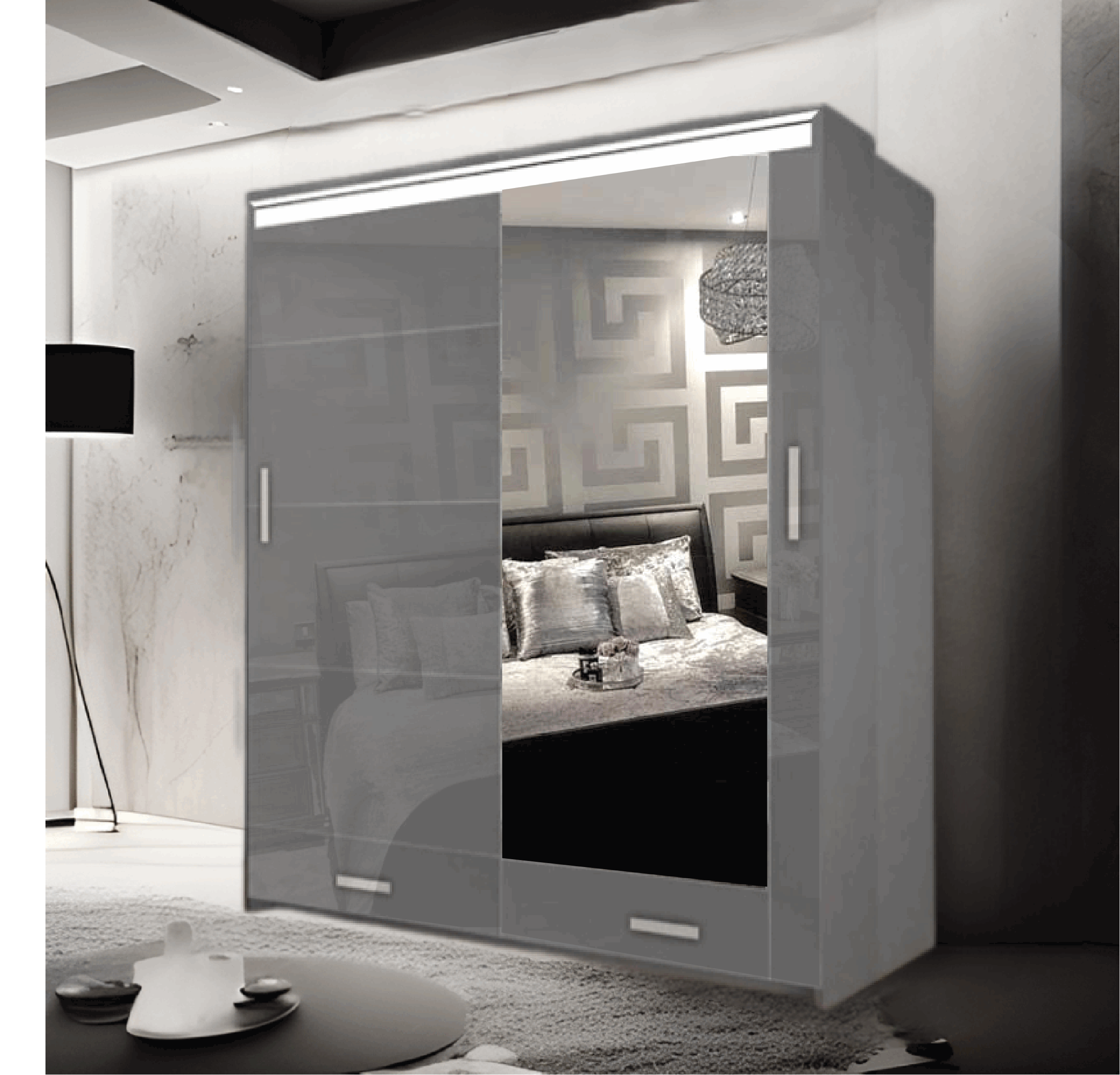 FLORENCE WARDROBE/205CM/256CM