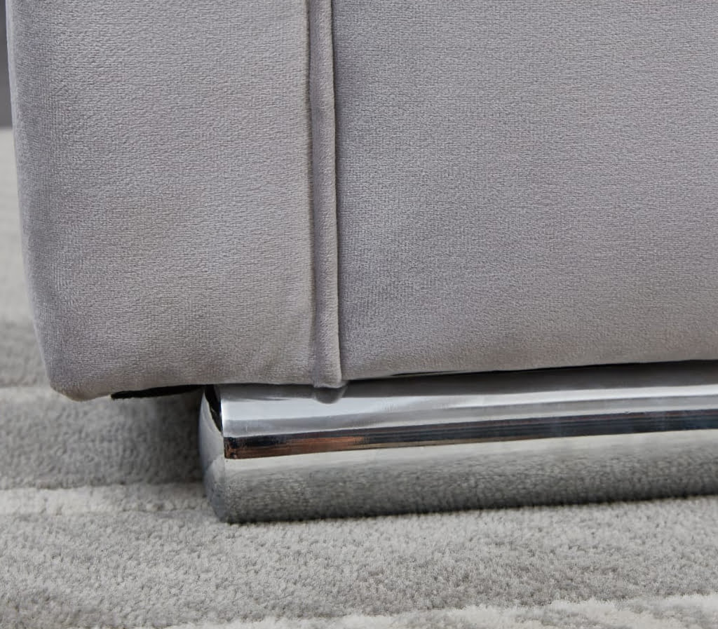 Plush Velvet Heaven Ottoman Storage Bed