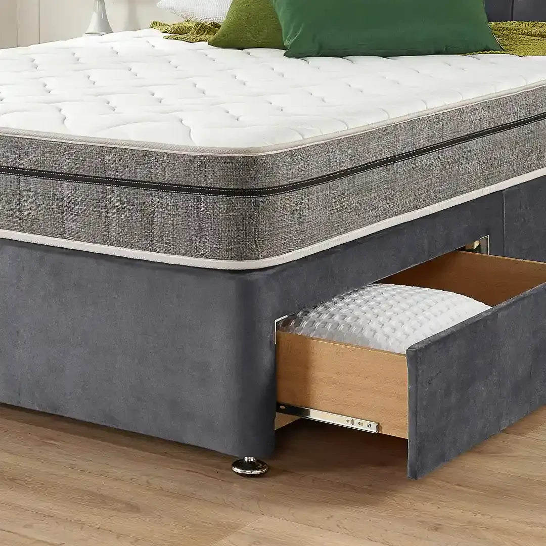 Double Divan Bed With Mattress Included