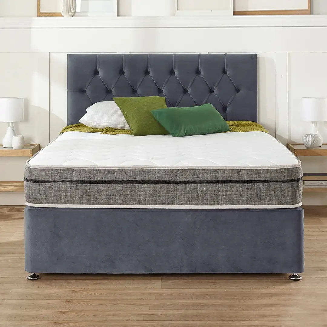 Double Divan Bed With Mattress Included