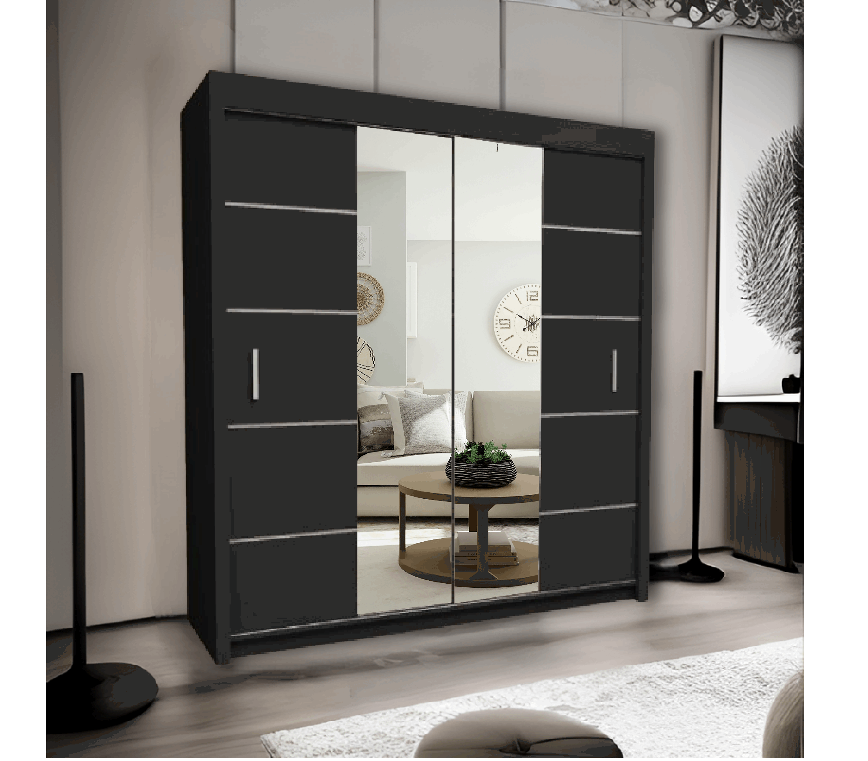 OSLO WARDROBE 120CM/150CM/180CM/203CM/250CM