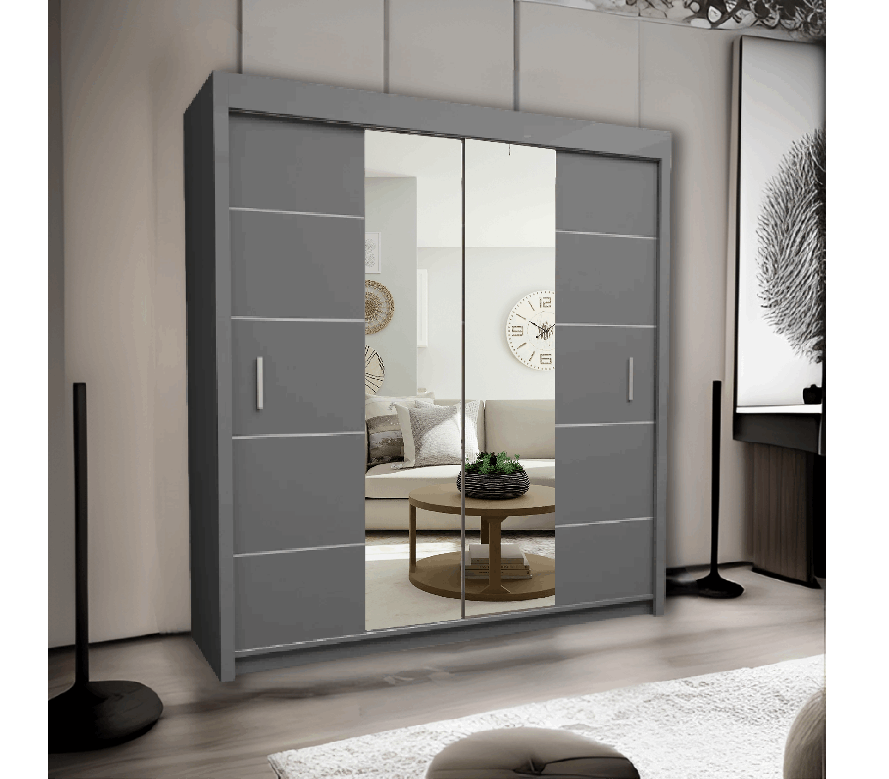 OSLO WARDROBE 120CM/150CM/180CM/203CM/250CM