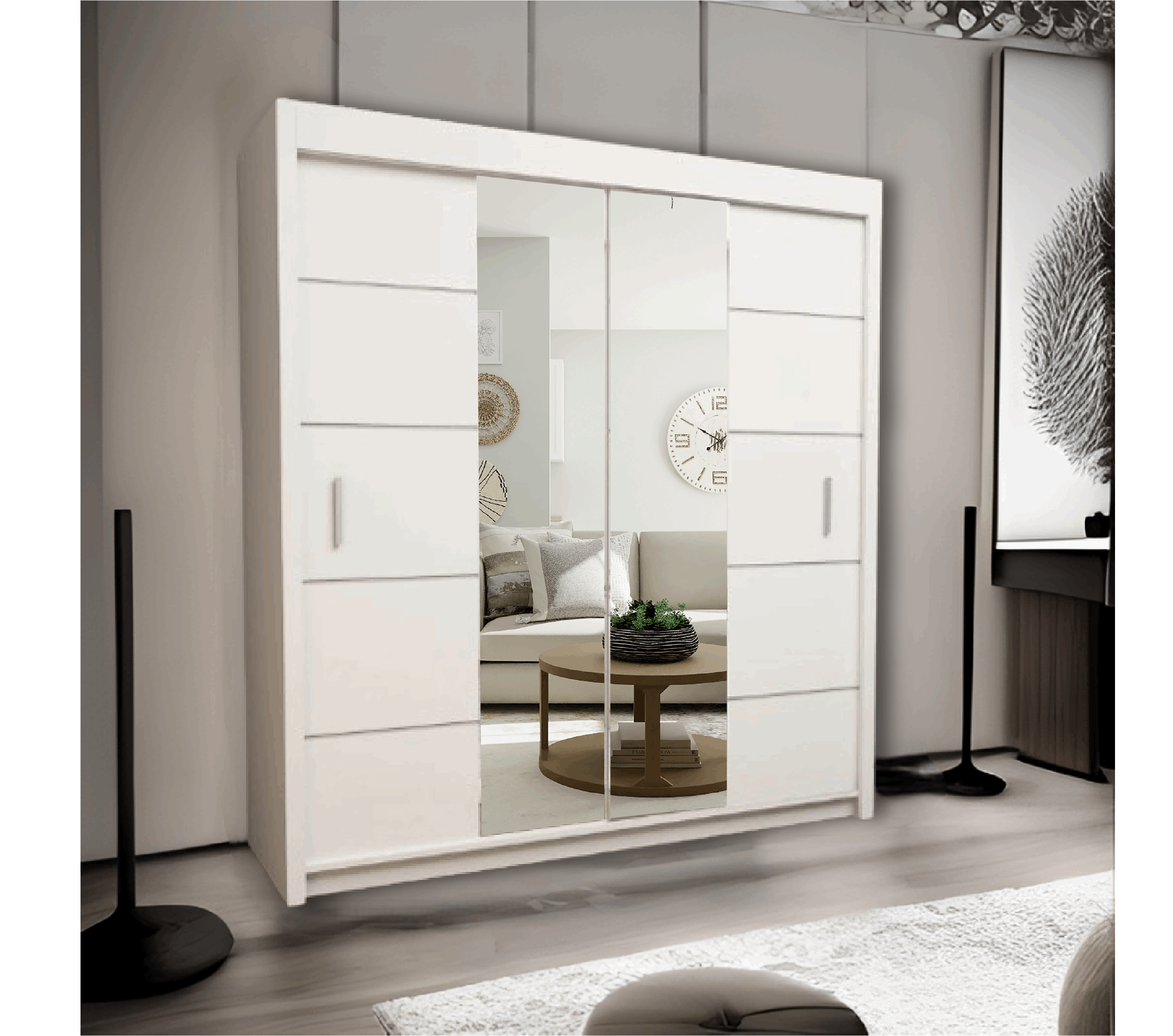 OSLO WARDROBE 120CM/150CM/180CM/203CM/250CM