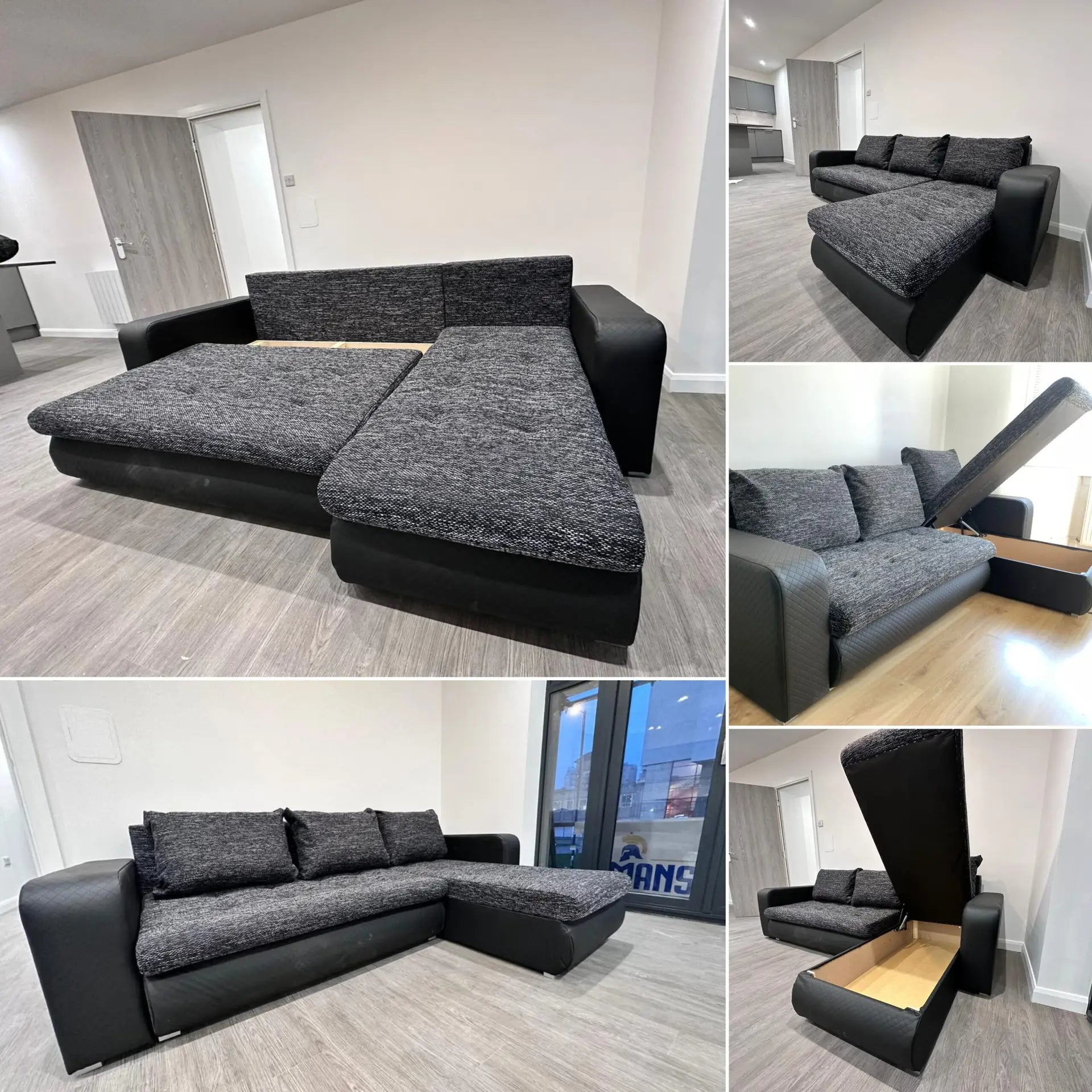 BERLIN UNIVERSAL CORNER SOFA BED