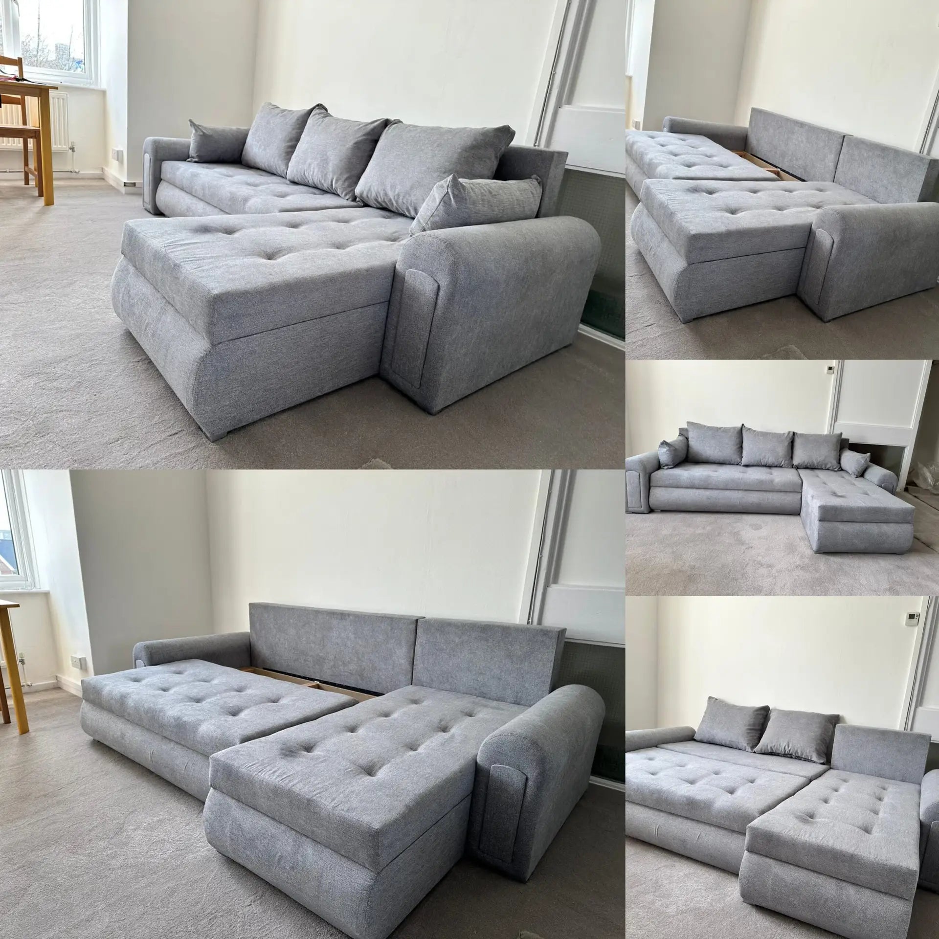 BERLIN UNIVERSAL CORNER SOFA BED