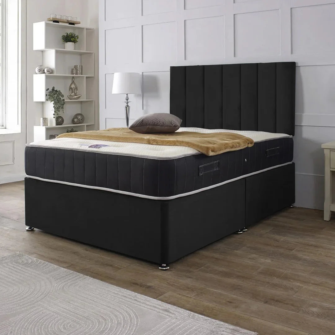 Super King Divan Bed with Mattress