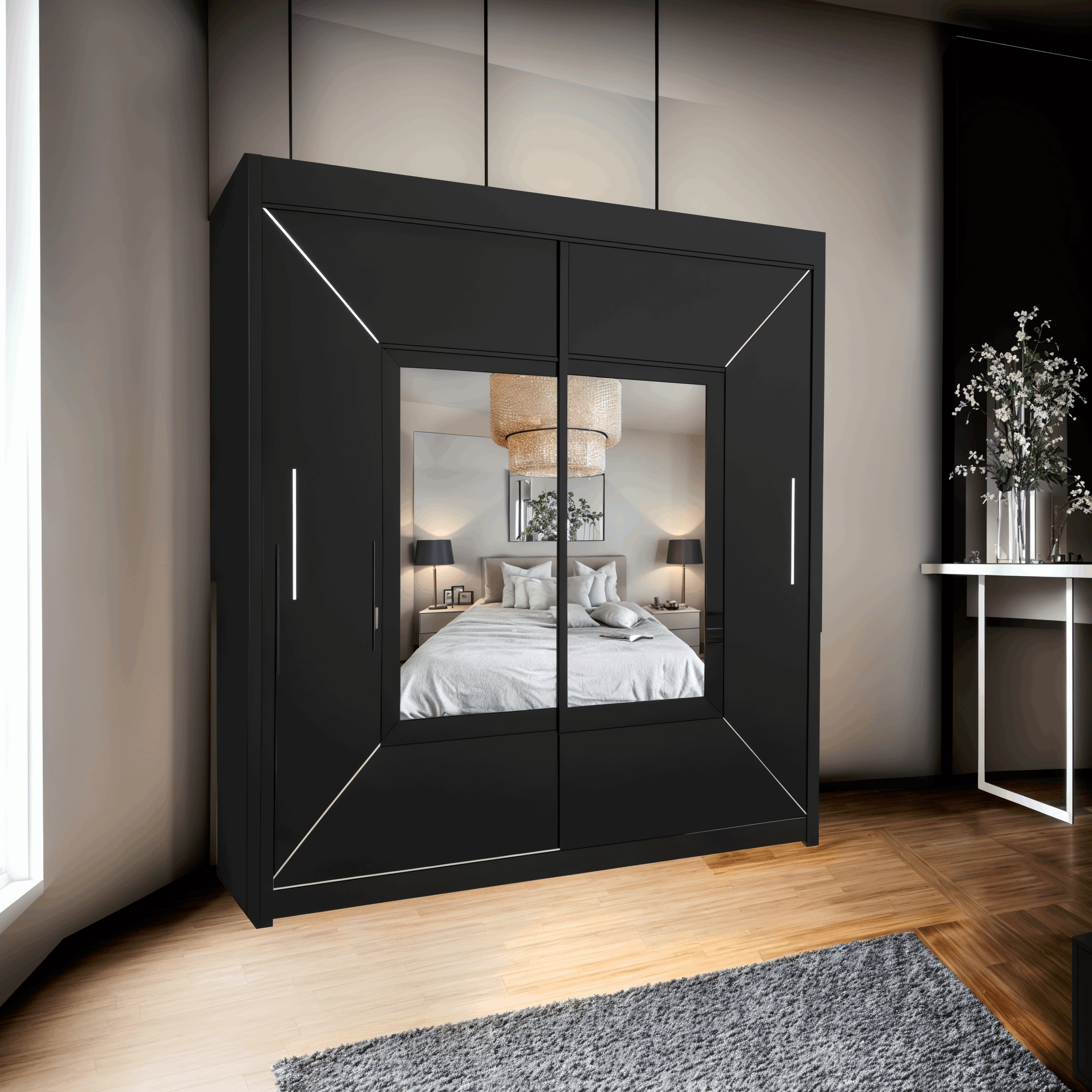 VENICE WARDROBE 150CM/180CM/203CM
