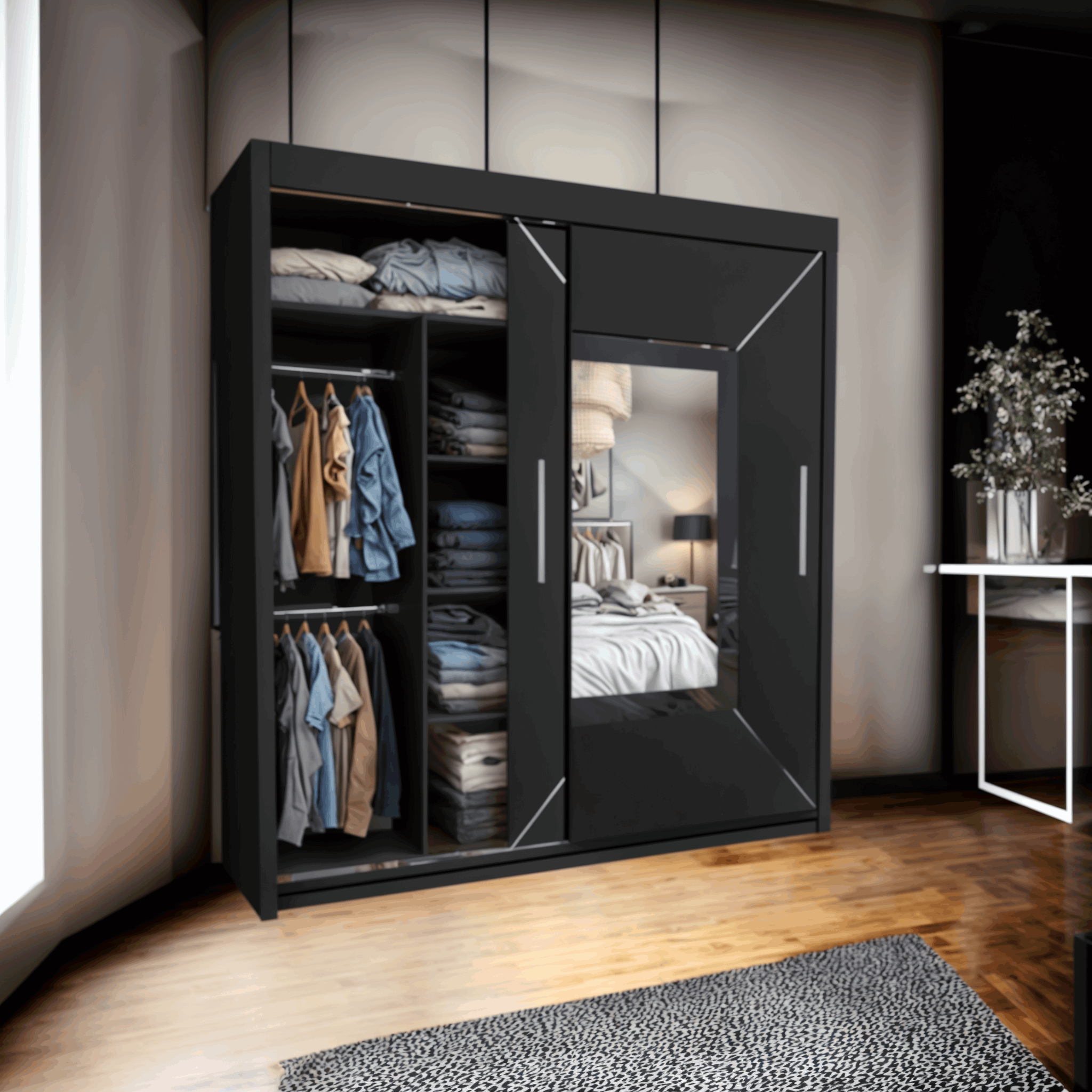 VENICE WARDROBE 150CM/180CM/203CM