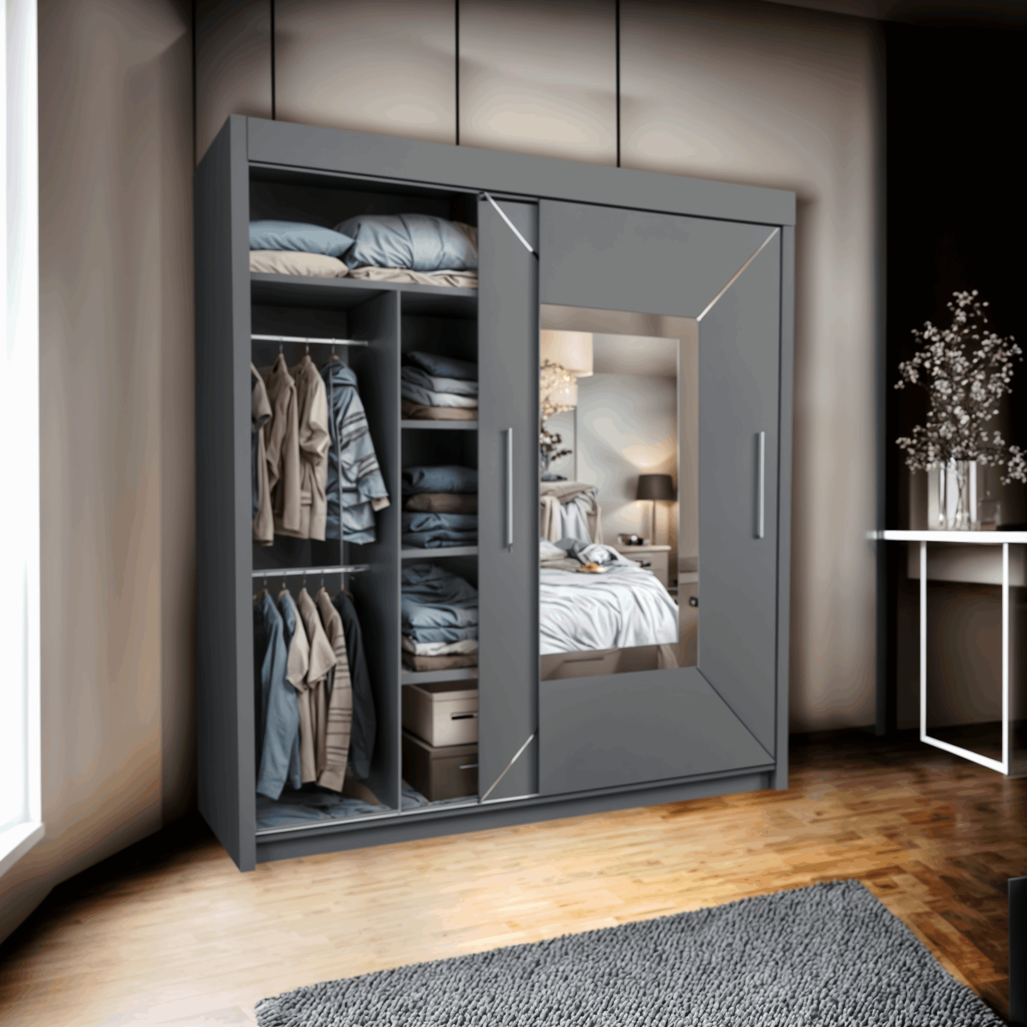 VENICE WARDROBE 150CM/180CM/203CM