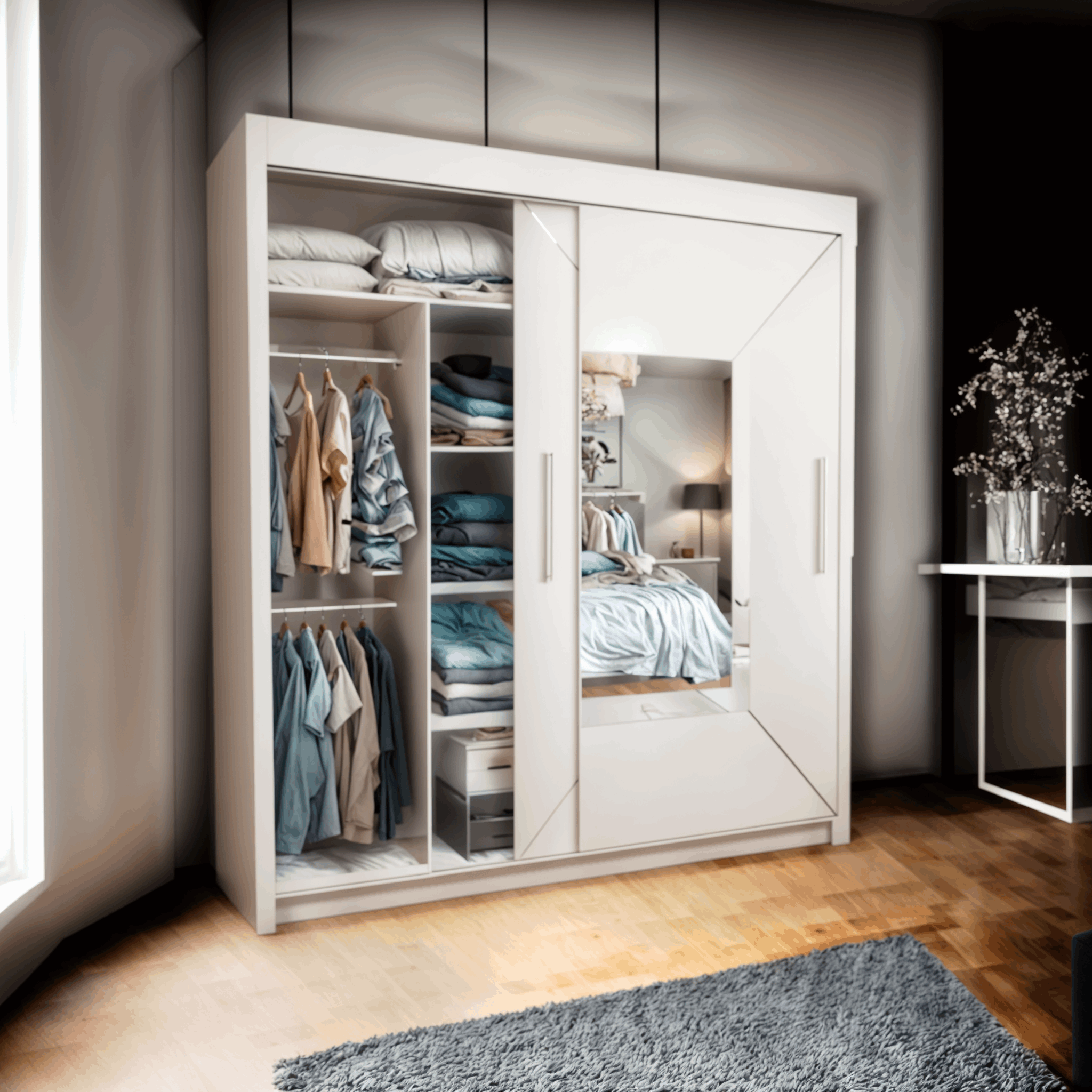 VENICE WARDROBE 150CM/180CM/203CM