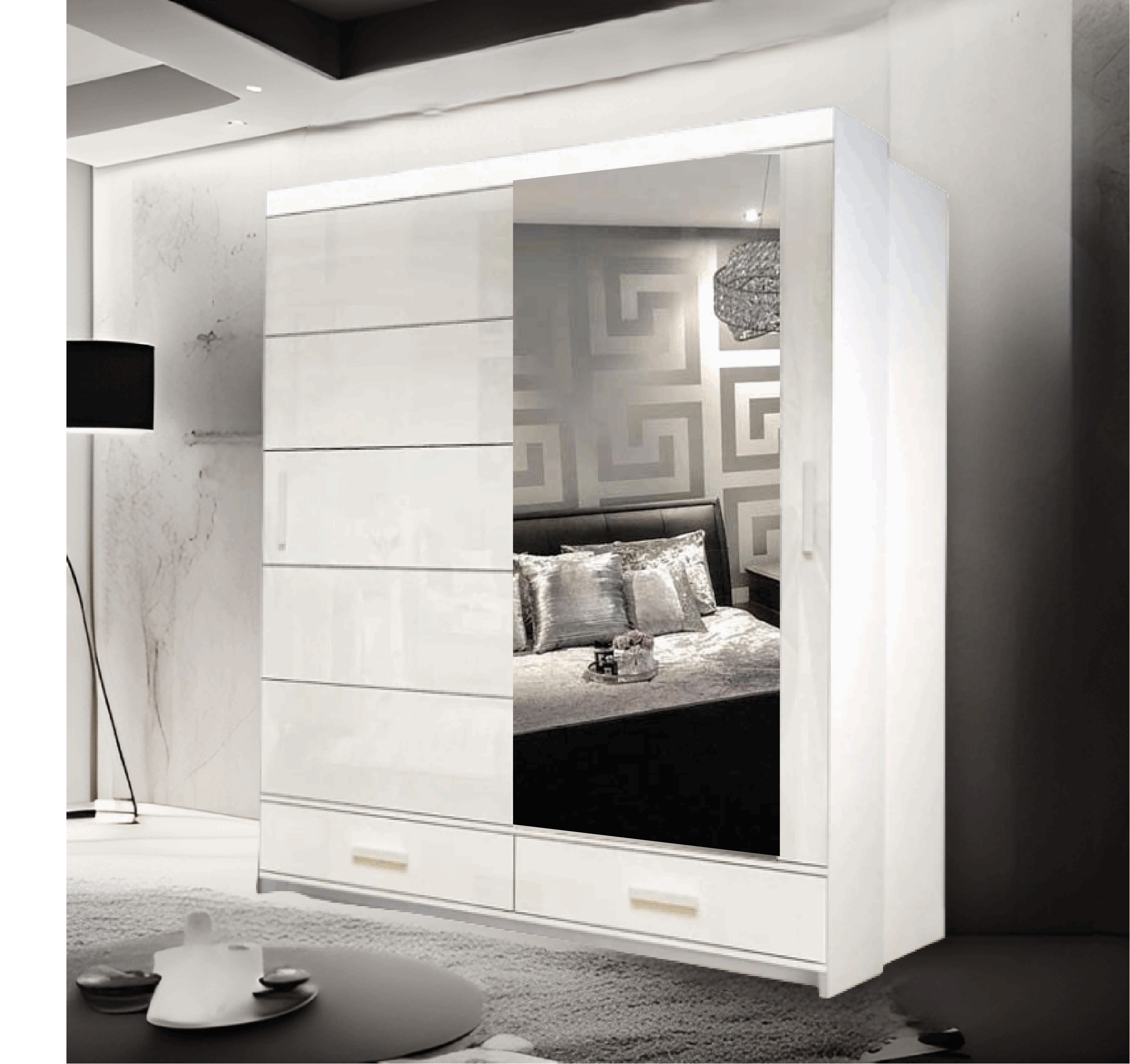 FLORENCE WARDROBE/205CM/256CM